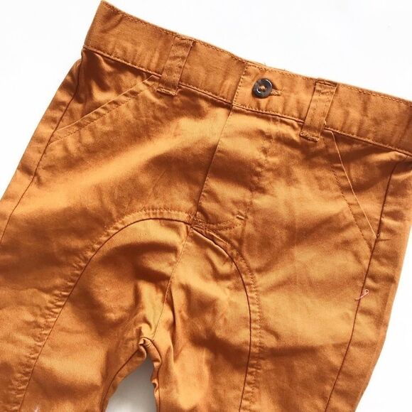 Cat & Jack Tan pants EUC 3-6 month - Picture 2 of 3